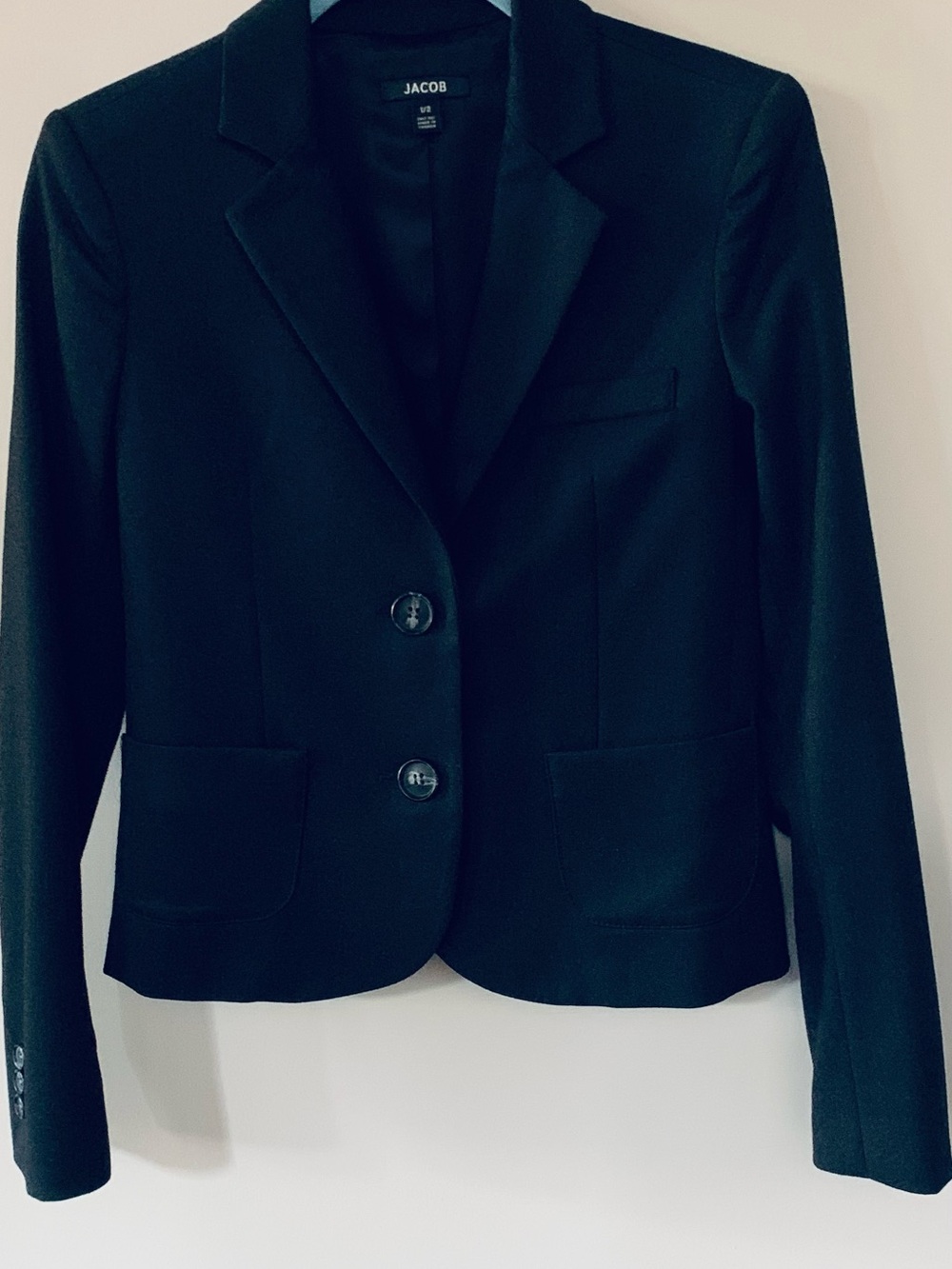 Jacob Black Tailored Two-Button Blazer